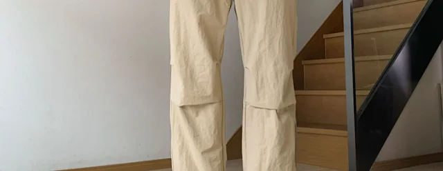 Waterproof Coated Outdoor Hiking Pants Detail