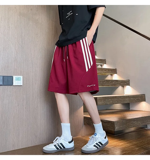 2025 Summer Men's Oversize 5 - Inch Sport Shorts Detail