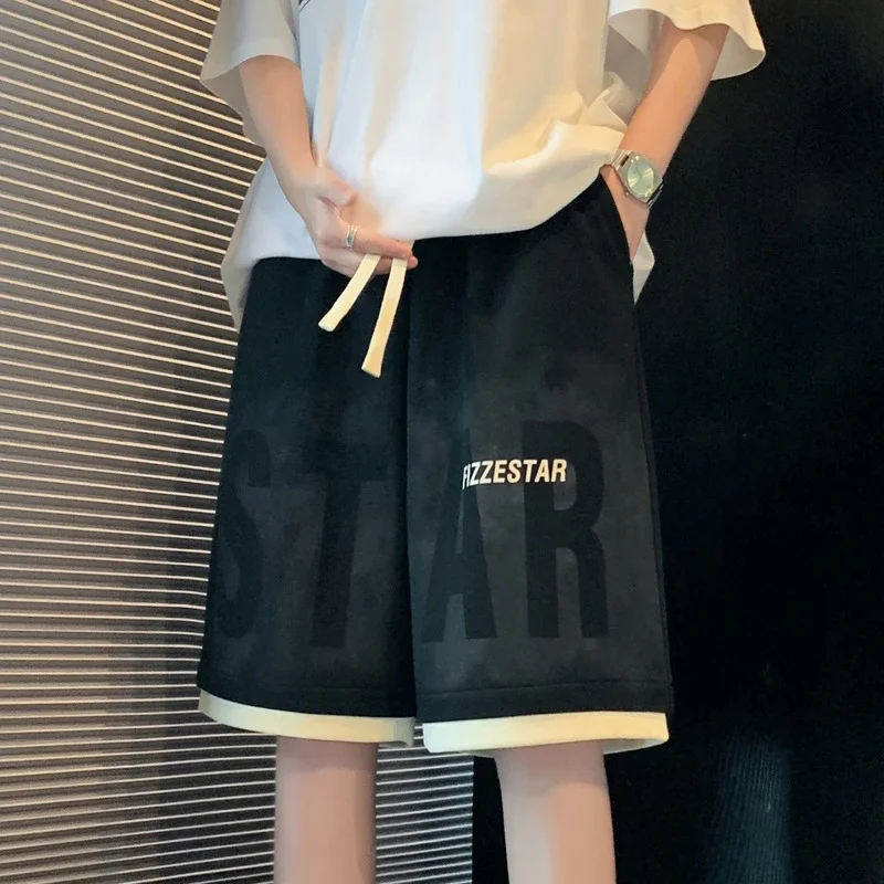 2025 Men's Tie-Dye Oversize Sport Shorts