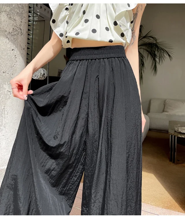 Women's Ice Silk Sports Pants 2025 Summer Detail