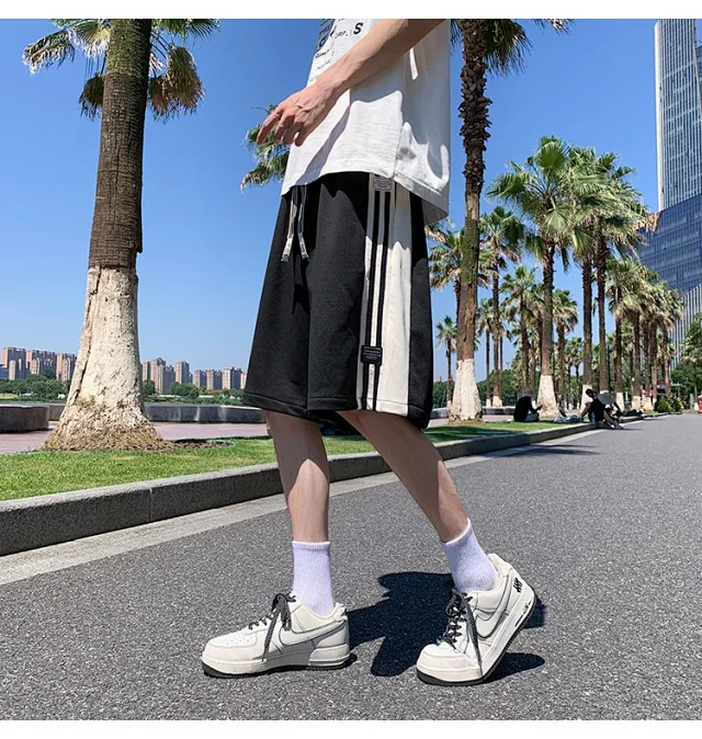 Men's Summer Shorts 5-Point Sports Detail