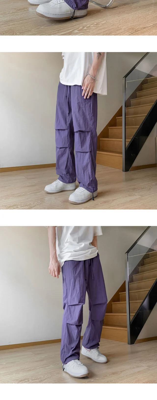 Waterproof Coated Outdoor Hiking Pants Detail