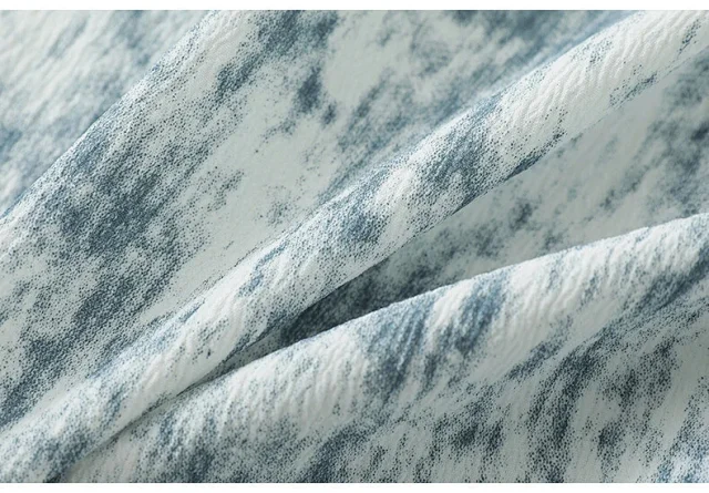 Tie-Dye Short-Sleeve Shirt Set for Men Detail