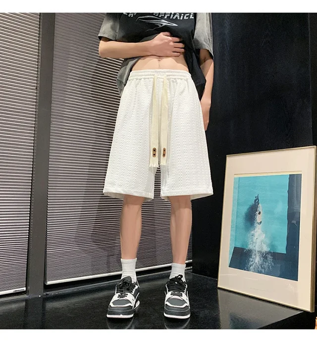 Men's Summer Jacquard Shorts Detail