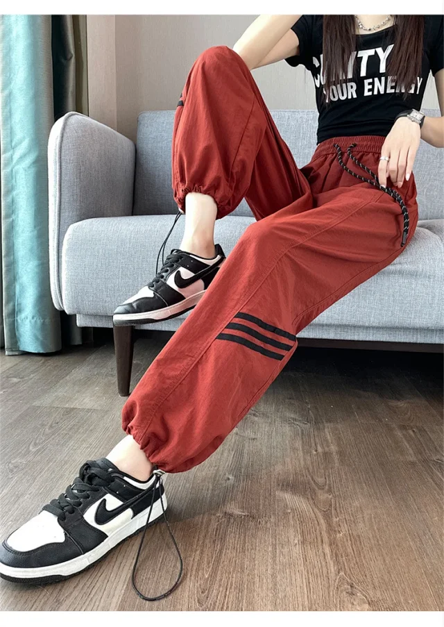 American Ice Silk Quick-Dry Cargo Pants Detail