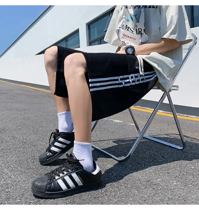 Summer Men's Oversize Sport Shorts Detail