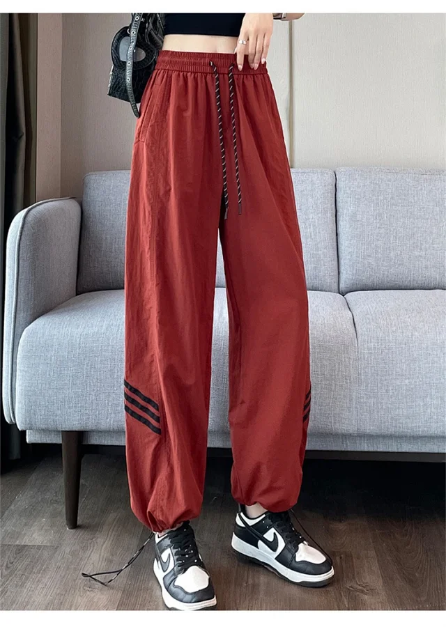 American Ice Silk Quick-Dry Cargo Pants Detail