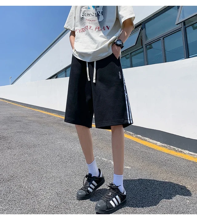 Summer Men's Oversize Sport Shorts Detail