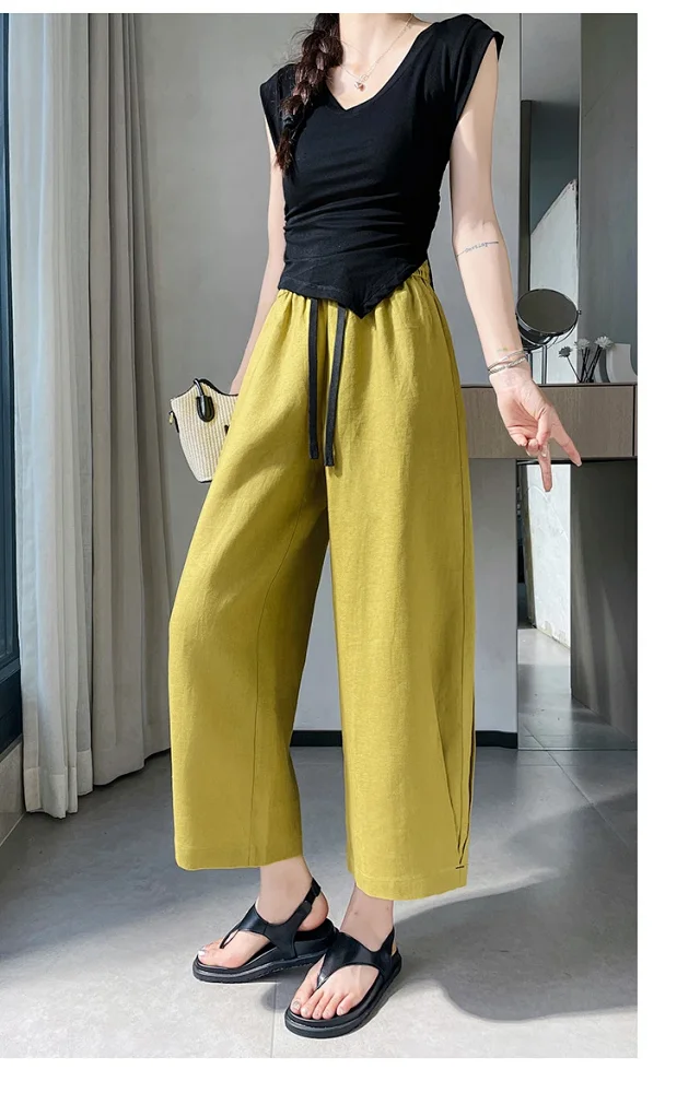 Women's Wide - leg Pants Detail