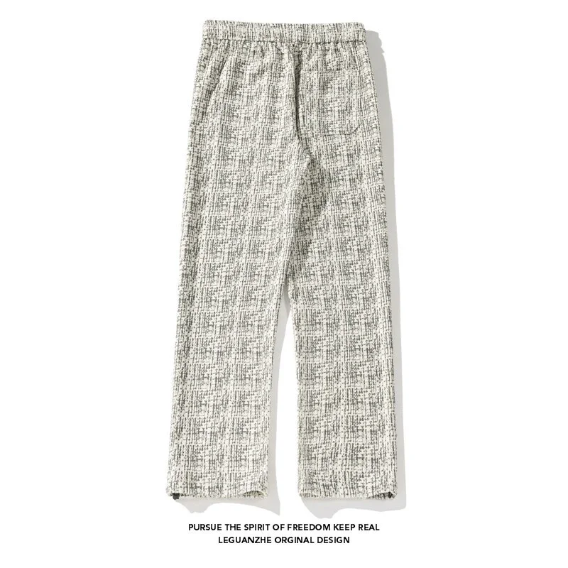 Men's Thickened Straight Pants