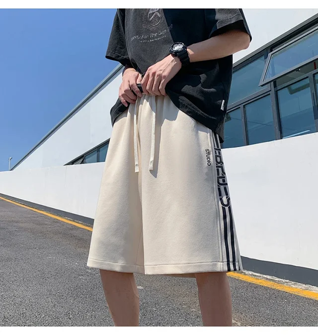 Summer Men's Oversize Sport Shorts Detail