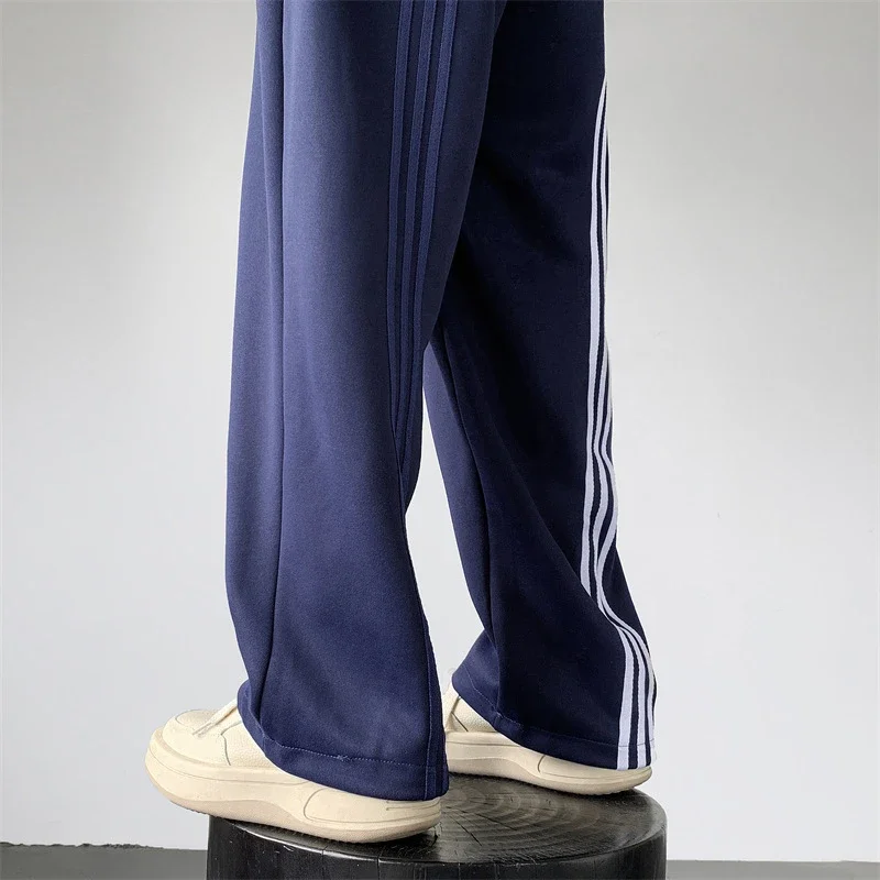 Men's Oversize Three-Stripe Retro Sweatpants