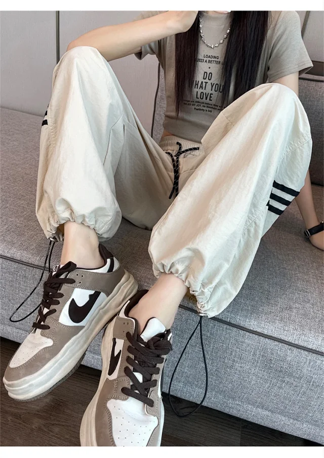 American Ice Silk Quick-Dry Cargo Pants Detail