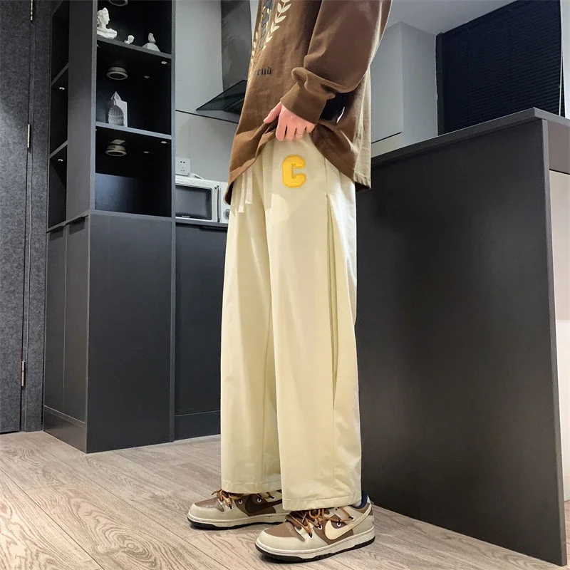Men's Vintage Loose Wide-Leg Pants