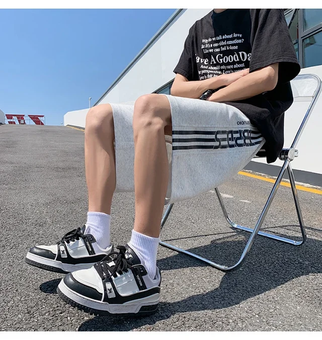 Summer Men's Oversize Sport Shorts Detail