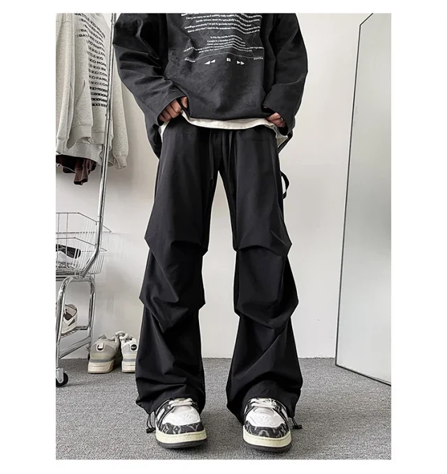 Hip-hop Spring Tech Pants Detail
