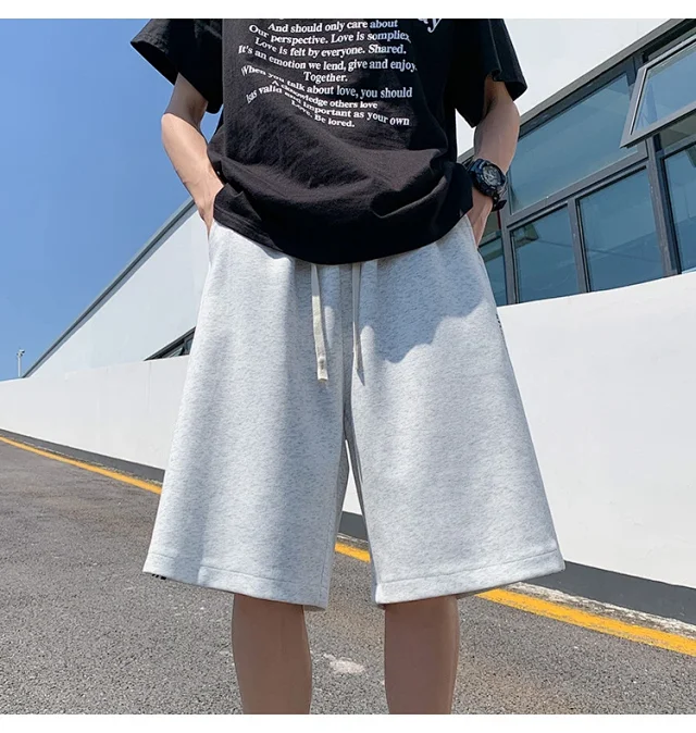 Summer Men's Oversize Sport Shorts Detail