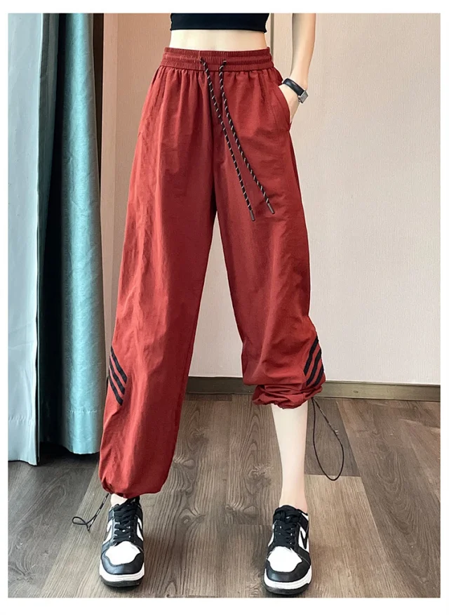 American Ice Silk Quick-Dry Cargo Pants Detail