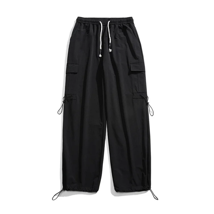 Men's Street Wide-Leg Cargo Pants