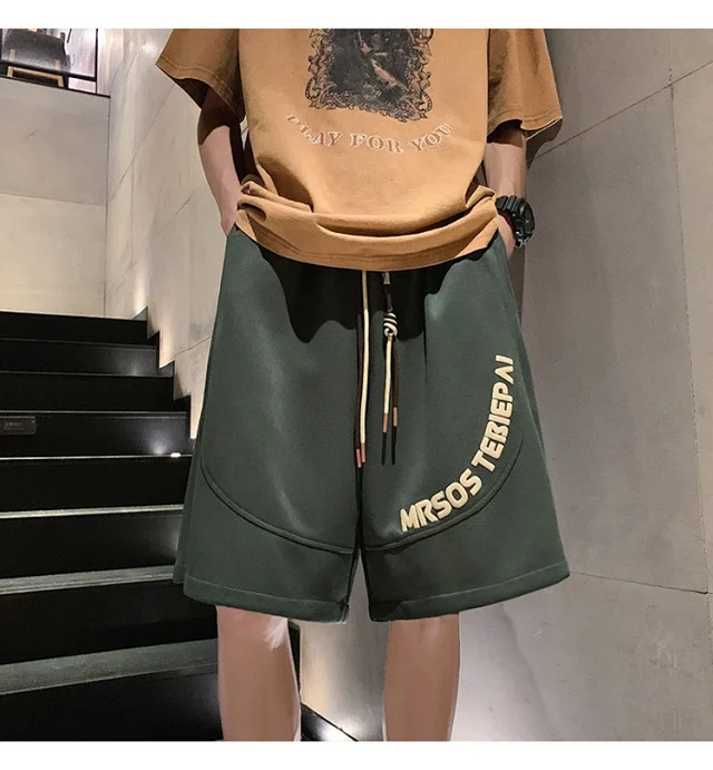 Men's Vintage Foam Print Shorts Detail