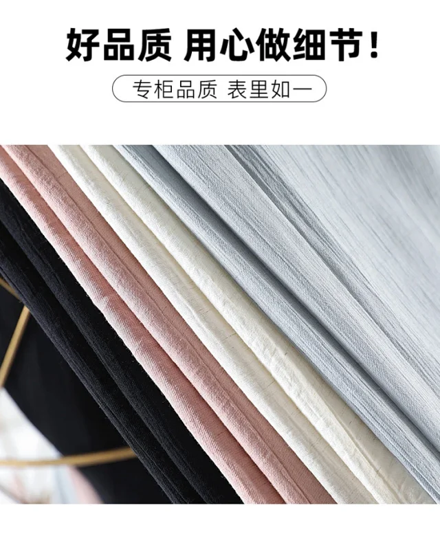 Linen Yamamoto Wide-leg Pants Detail