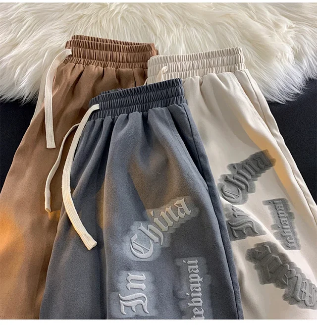 Men's Summer Loose Ice Silk Casual Shorts Detail