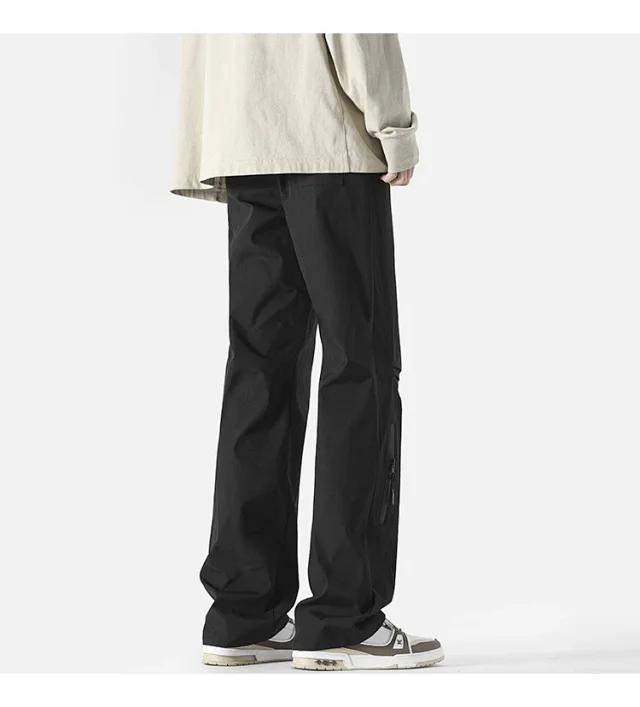 Men's Spring Euro - American Vibe Flared Cargo Pants Detail