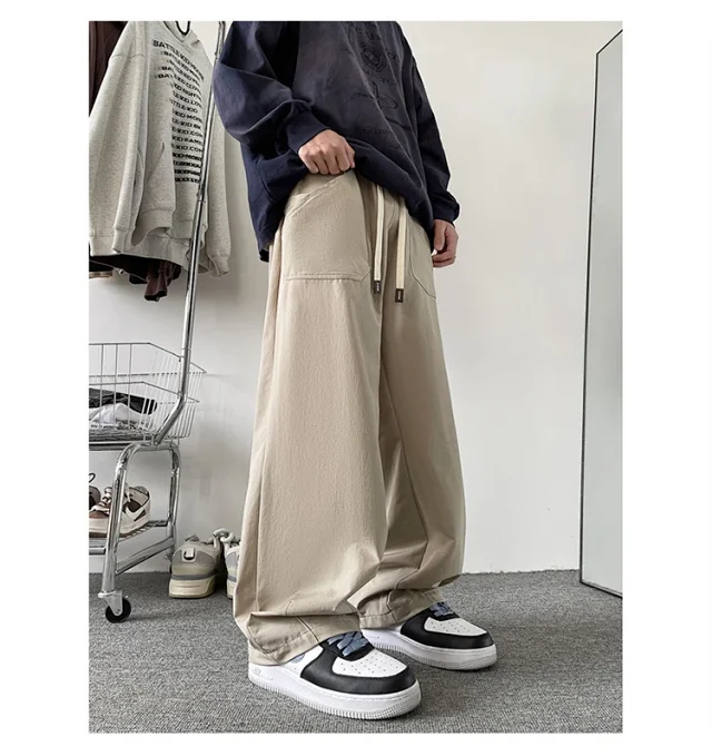 Men's Spring Hip Hop Hiking Pants Detail