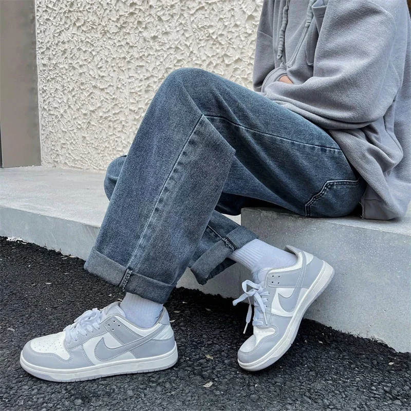 Men's Retro Wide-Leg Jeans