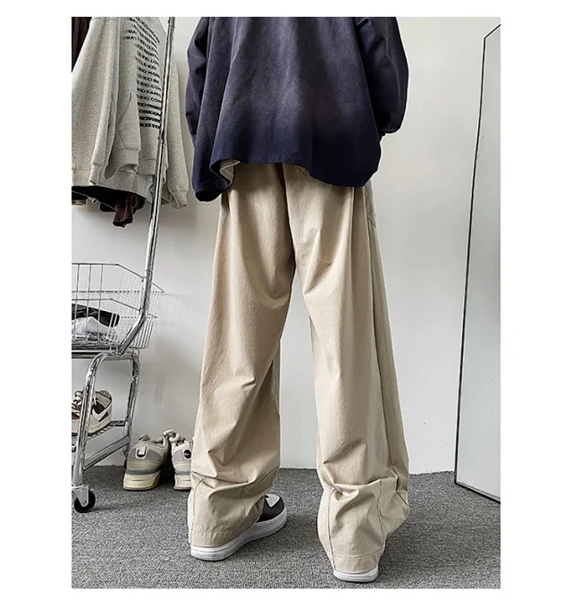 Men's Spring Hip Hop Hiking Pants Detail