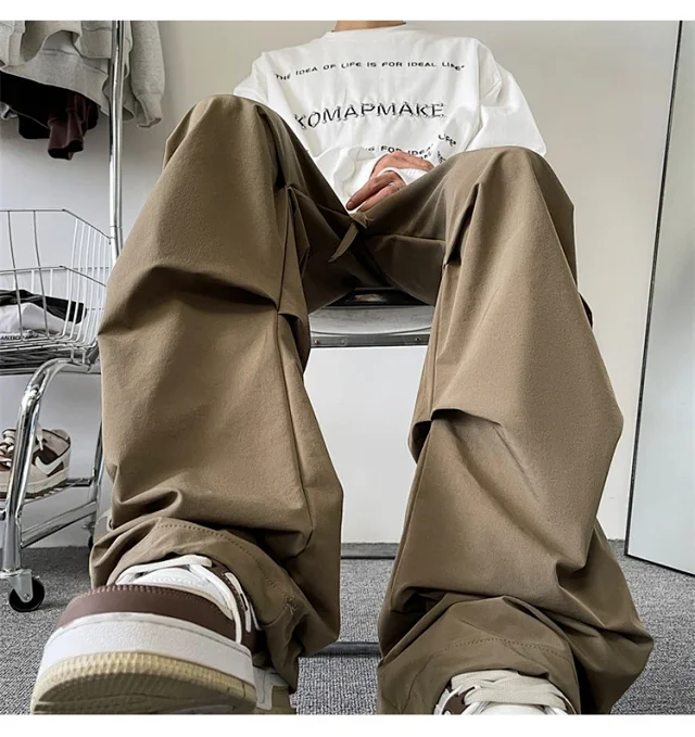 Hip-hop Spring Tech Pants Detail