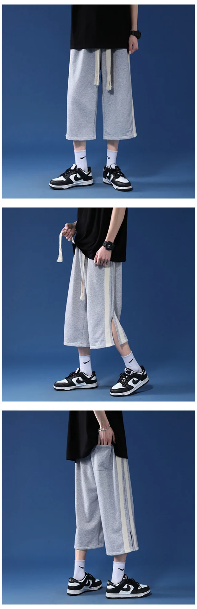 Men's Capri Pants 2025 Summer Detail