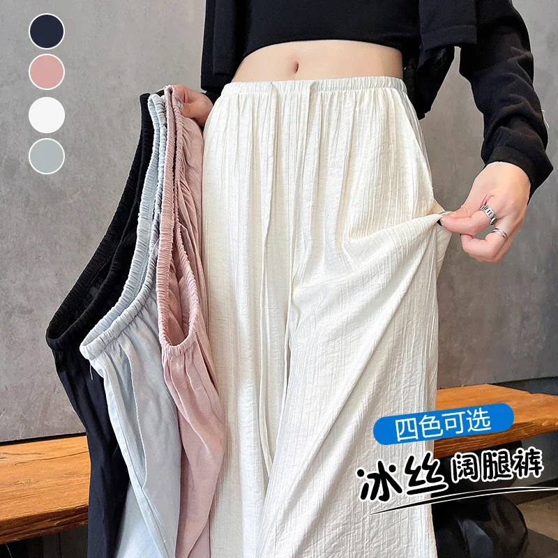 Linen Yamamoto Wide-leg Pants