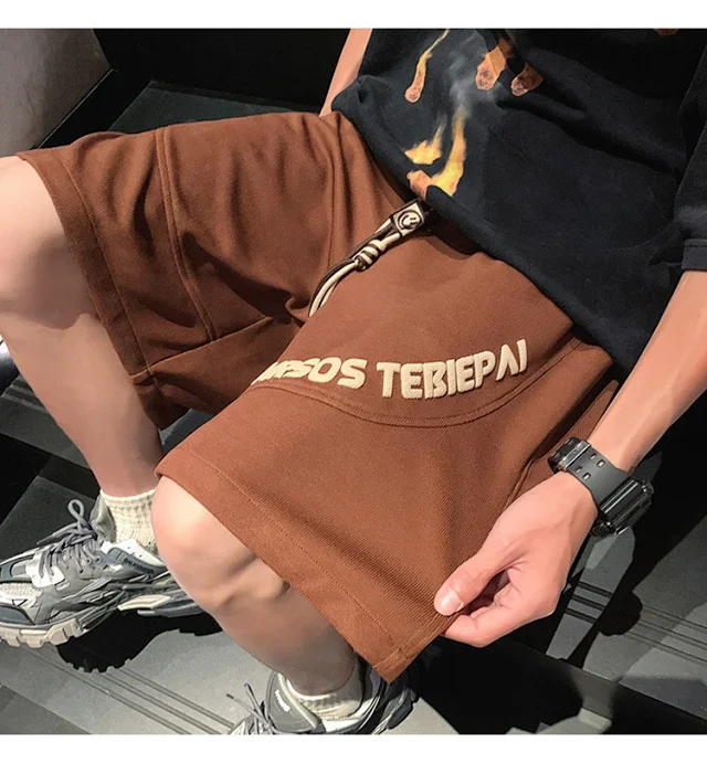 Men's Vintage Foam Print Shorts Detail