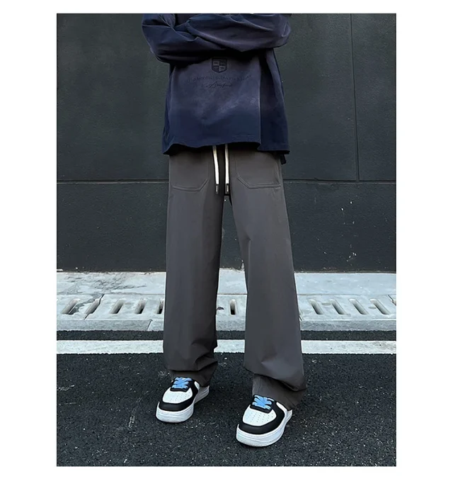 Men's Spring Hip Hop Hiking Pants Detail