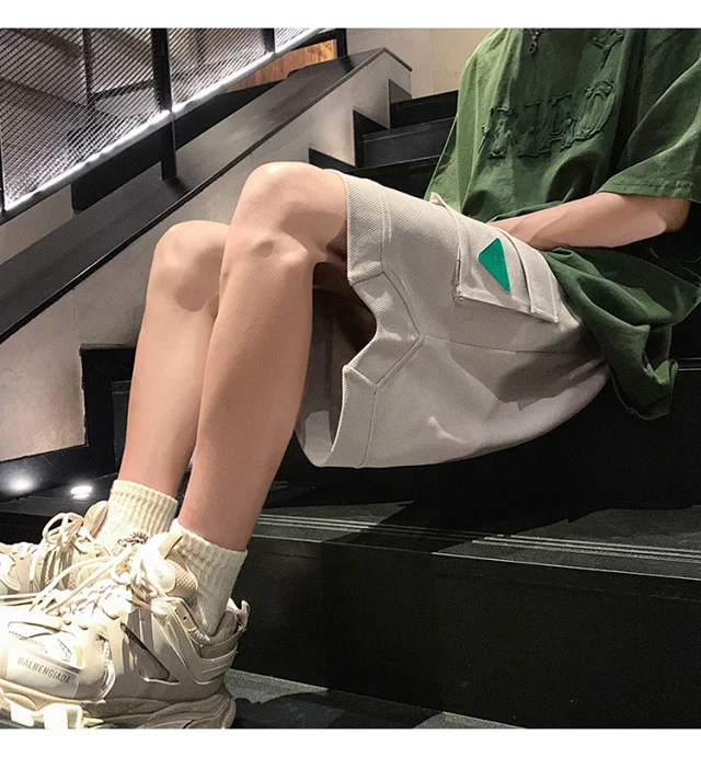 Men's Summer Workwear Athletic Shorts Detail