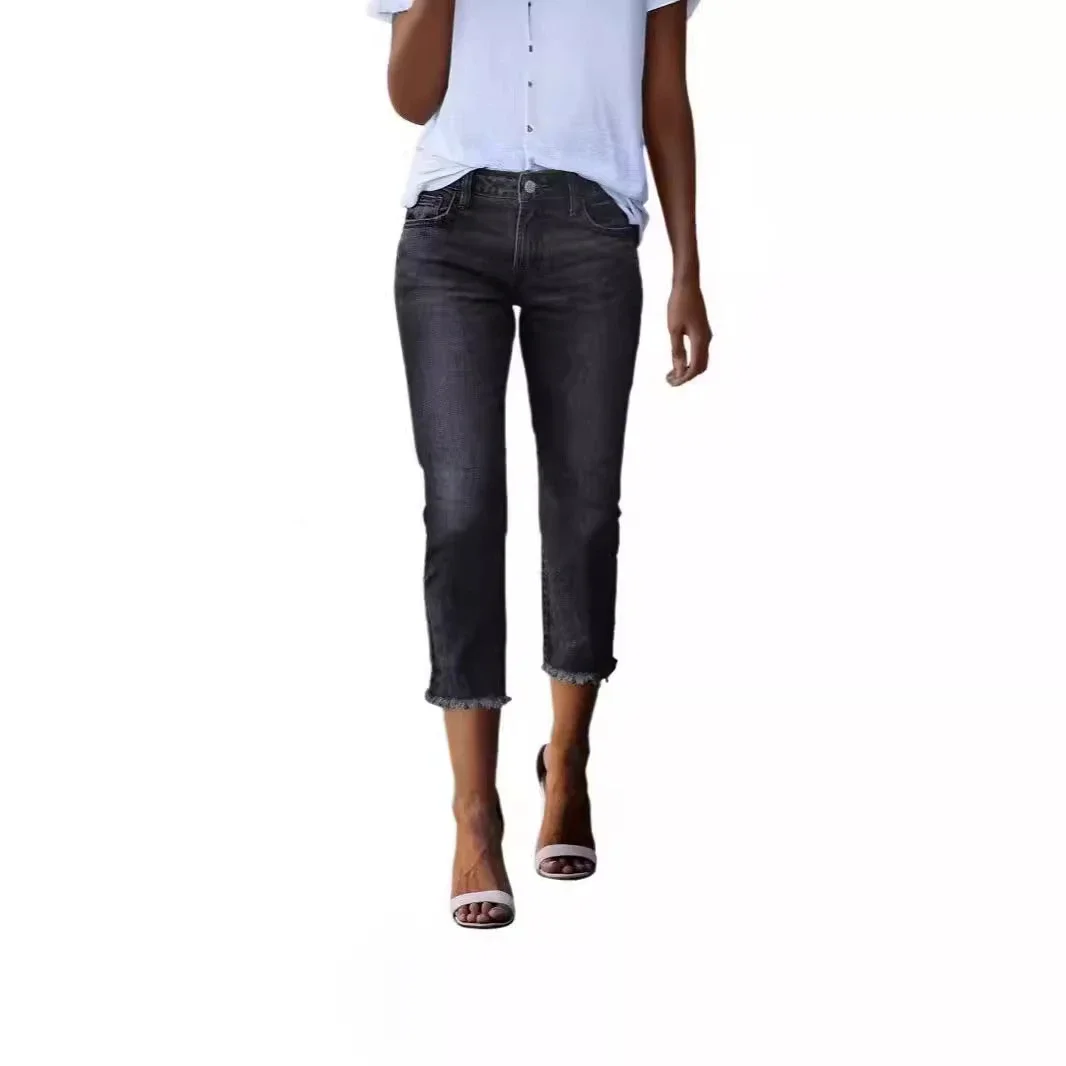 Women's Fashion Retro Slim Stretch Denim Jeans