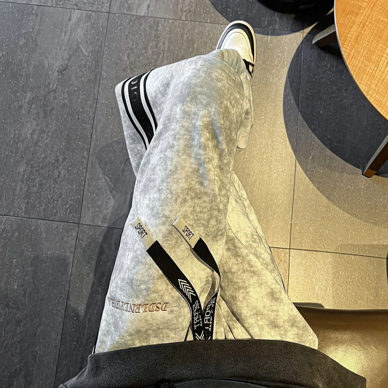 Autumn Men's Retro Tie - Dye Track Pants