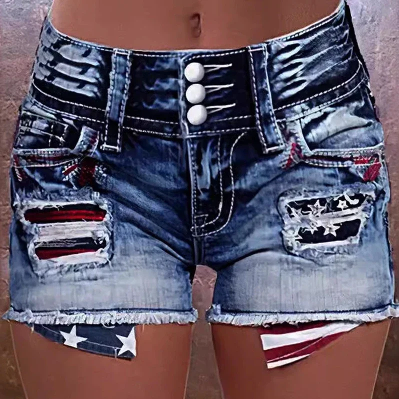 High-waisted Slim Straight Jeans