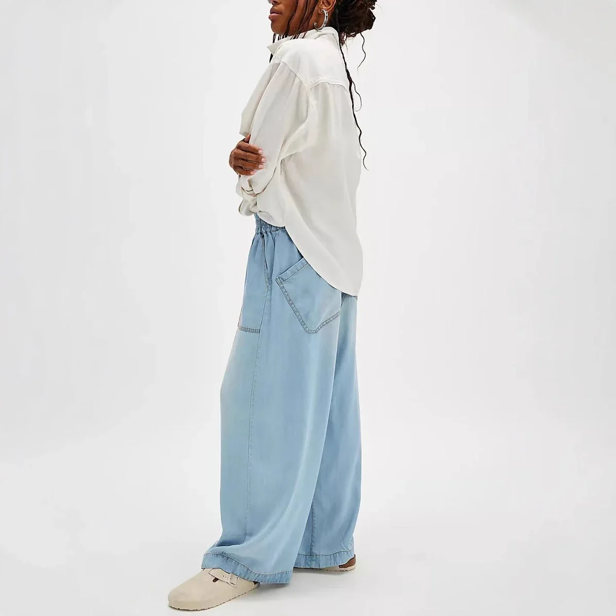 New Fashionable Straight Loose Jeans for Women
