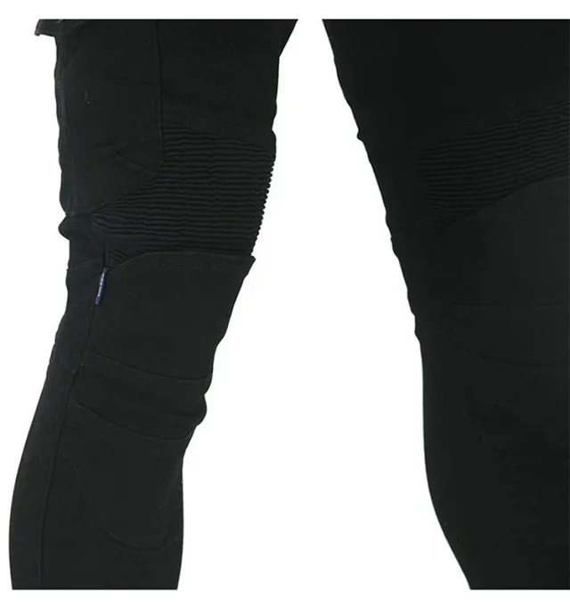 Men's Motorcycle Jeans Detail