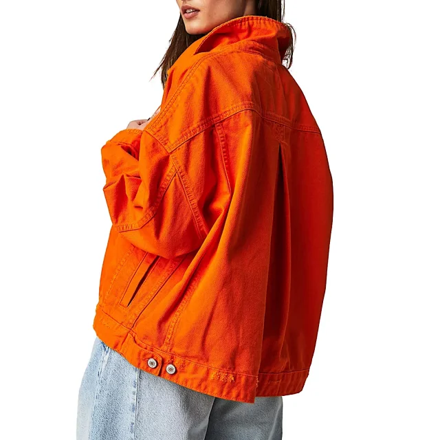 Loose Stylish Denim Jacket for Women (EU/US Style) Detail