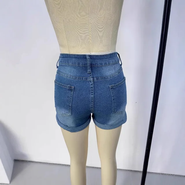 Amazon 2025 Summer Denim Shorts for Women Detail