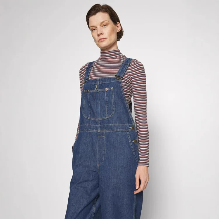 Stylish Loose Denim Overalls for Women