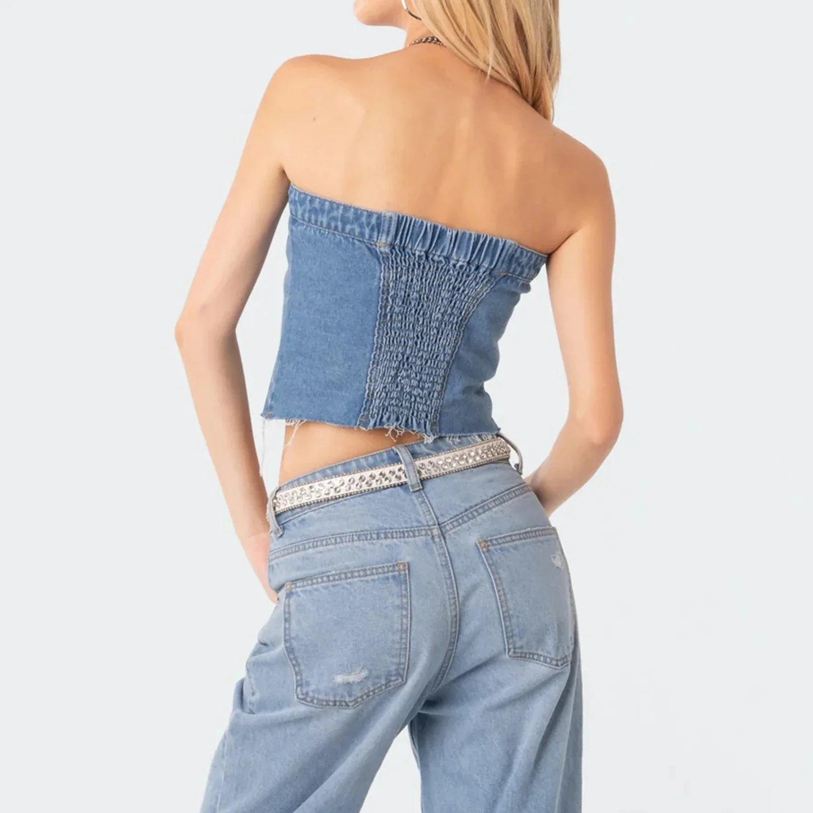 Sexy Slim Denim Vest for Women