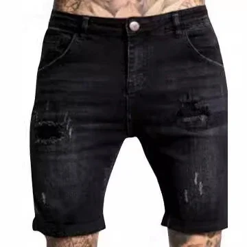 Elastic Ripped Jeans for EU/US