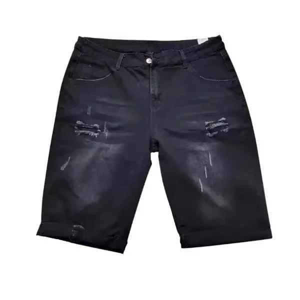 Elastic Ripped Jeans for EU/US