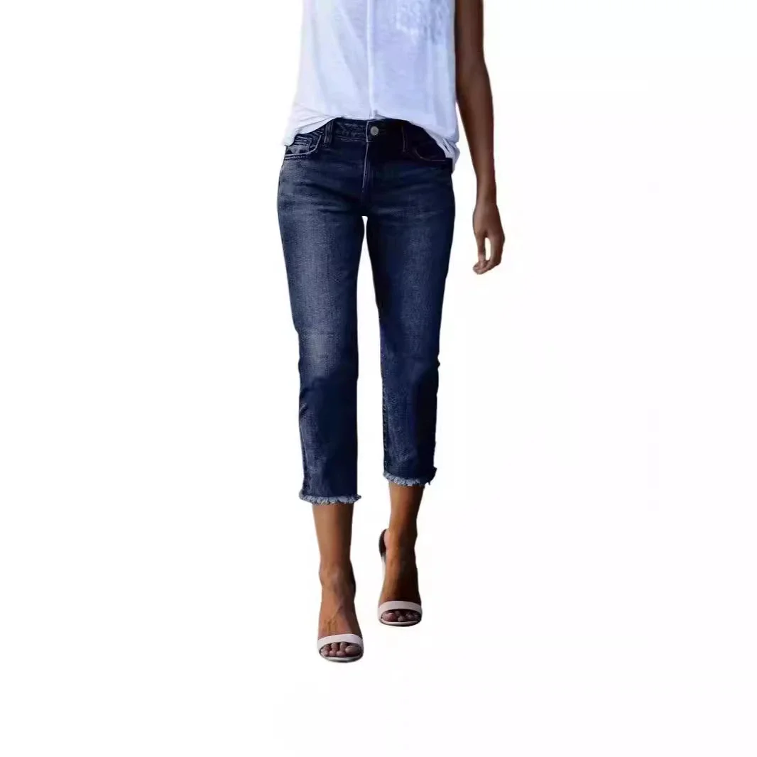 Women's Fashion Retro Slim Stretch Denim Jeans