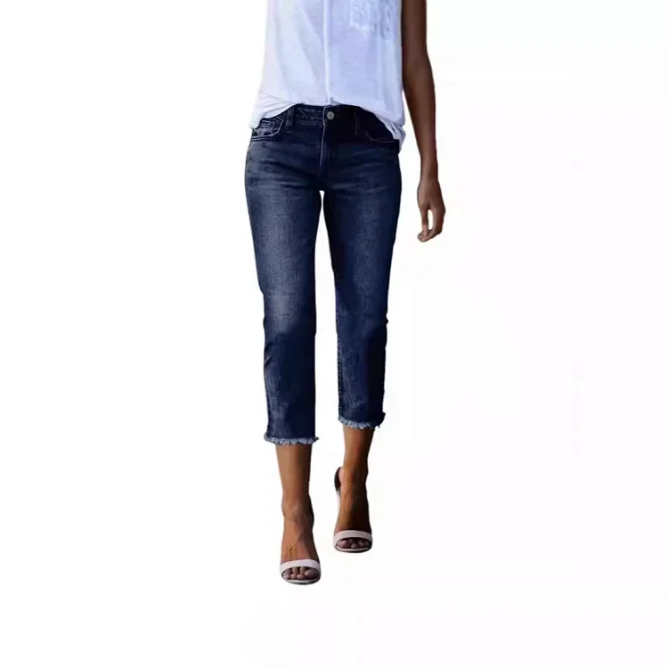 Women's Fashion Retro Slim Stretch Denim Jeans