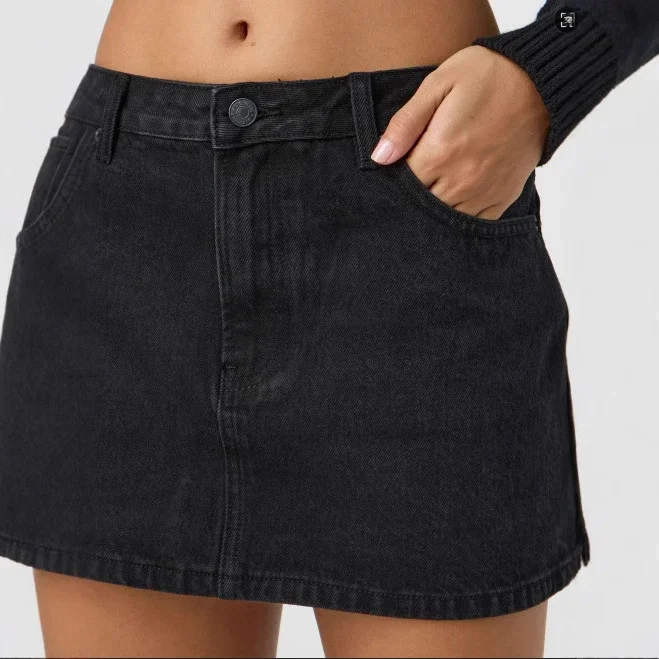 Manufacturer Direct: TEMU/SpeedSell/Amazon Slim Fit Casual Stretch Denim Mini Skirt for Women
